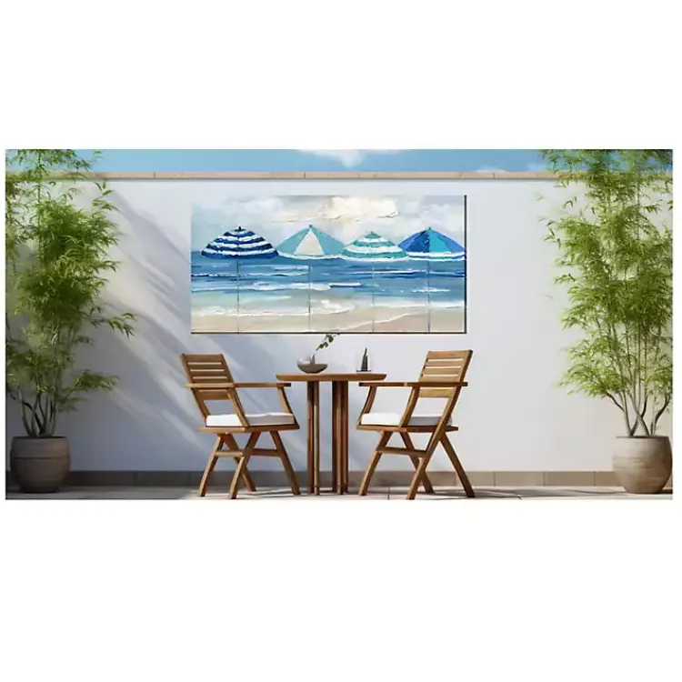 Outdoor Wall Decor-Kirklands Home Chorus Line Outdoor Canvas Art Print