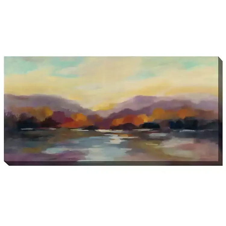 Outdoor Wall Decor-Kirklands Home Autumn Glow Outdoor Canvas Art Print