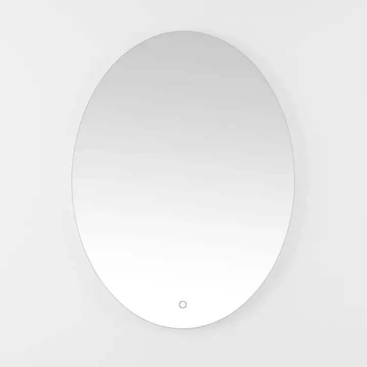 Decorative Mirrors-Kirklands Home Oval Nolan LED Wall Mirror