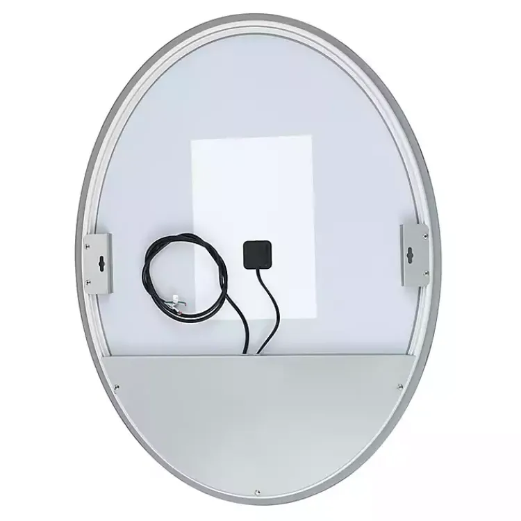 Decorative Mirrors-Kirklands Home Oval Nolan LED Wall Mirror