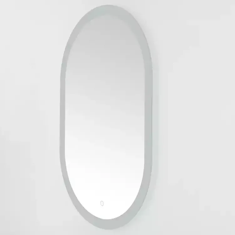 Decorative Mirrors-Kirklands Home Oval Wes LED Wall Mirror