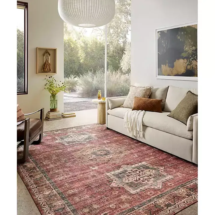 Area Rugs-Kirklands Home Anniston Spice Area Rug, 5x8