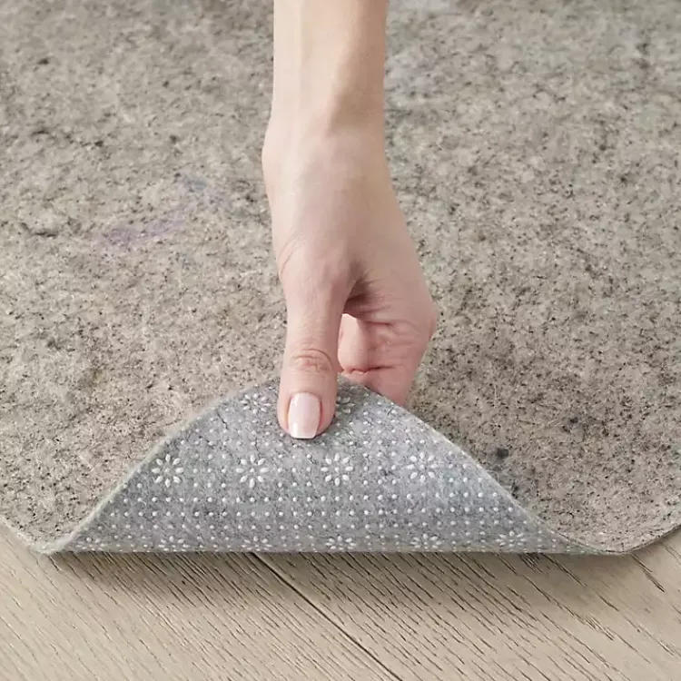 Area Rugs-Kirklands Home Reversible Non-Slip Rug Pad, 3x4 Gray