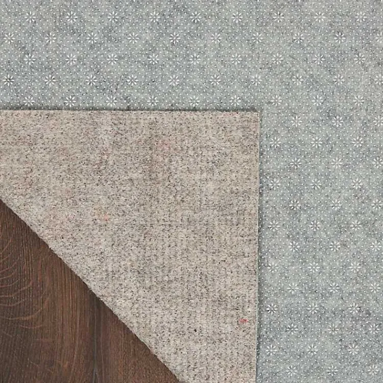 Area Rugs-Kirklands Home Reversible Non-Slip Rug Pad, 9x10 Gray