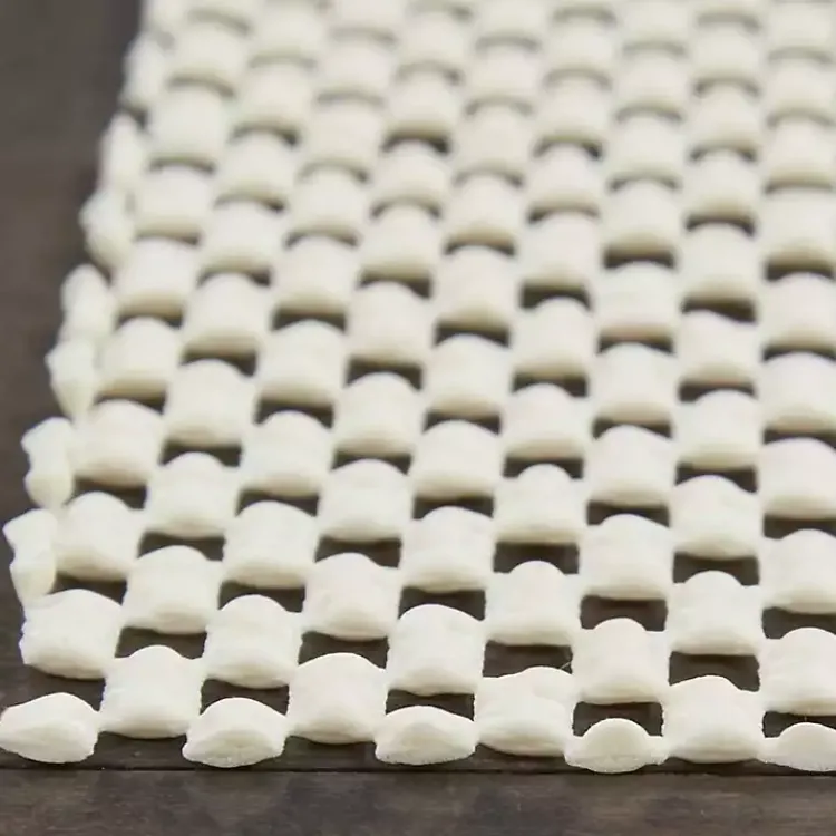 Area Rugs-Kirklands Home Gridlock Non-Slip Rug Pad, 5x8 Ivory