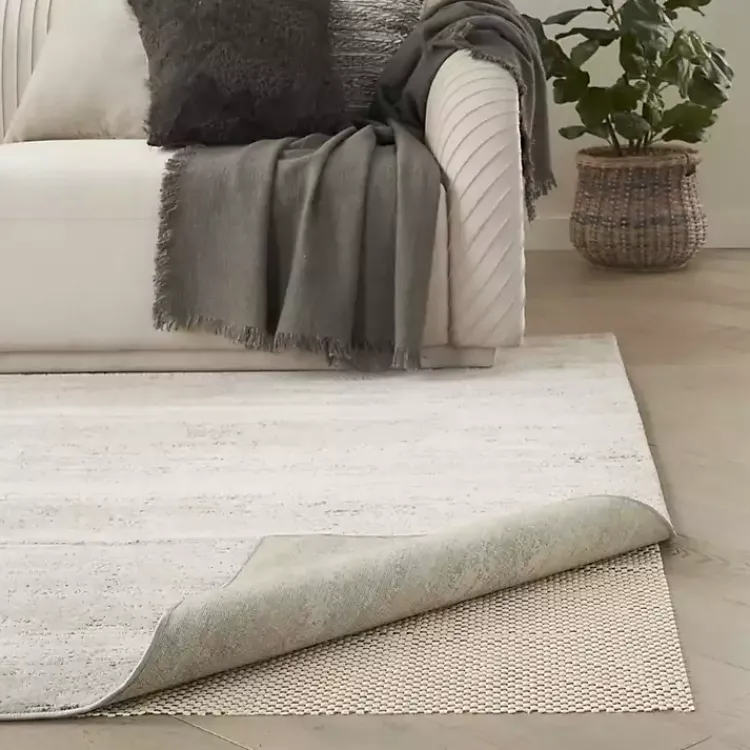 Area Rugs-Kirklands Home Gridlock Non-Slip Rug Pad, 9x12 Ivory