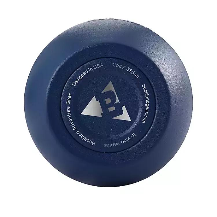 Glassware & Drinkware-Kirklands Home Navy Stainless Steel Wine Tumbler Blue