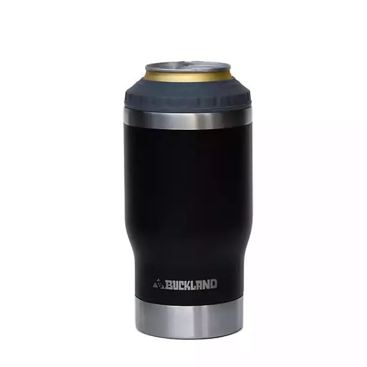 Glassware & Drinkware-Kirklands Home Beverage Tumbler Koozie Black