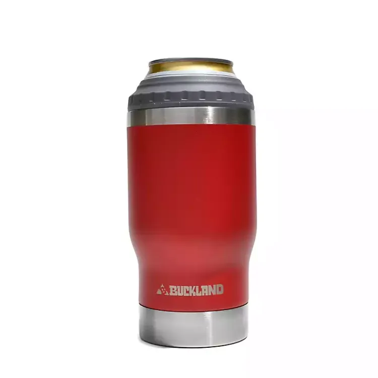 Glassware & Drinkware-Kirklands Home Beverage Tumbler Koozie Red