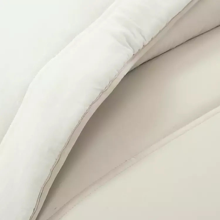 Comforters-Kirklands Home White & Tan Reversible 3-pc. King Comforter Set