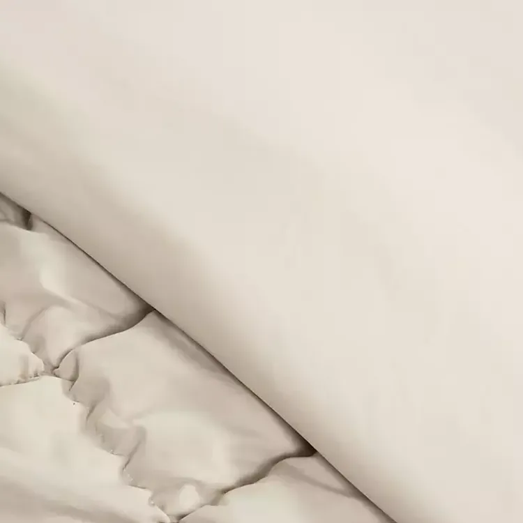 Comforters-Kirklands Home Neutral Puff 3-pc. Full/Queen Comforter Set Tan