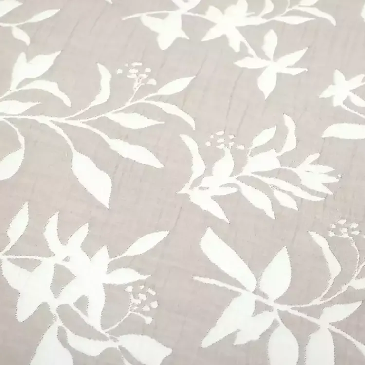 Quilts-Kirklands Home Tan Floral Reversible 3-pc. Full/Queen Quilt Set