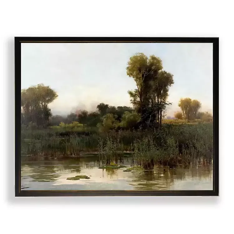 Framed Art-Kirklands Home Wetland Landscape Framed Art Print