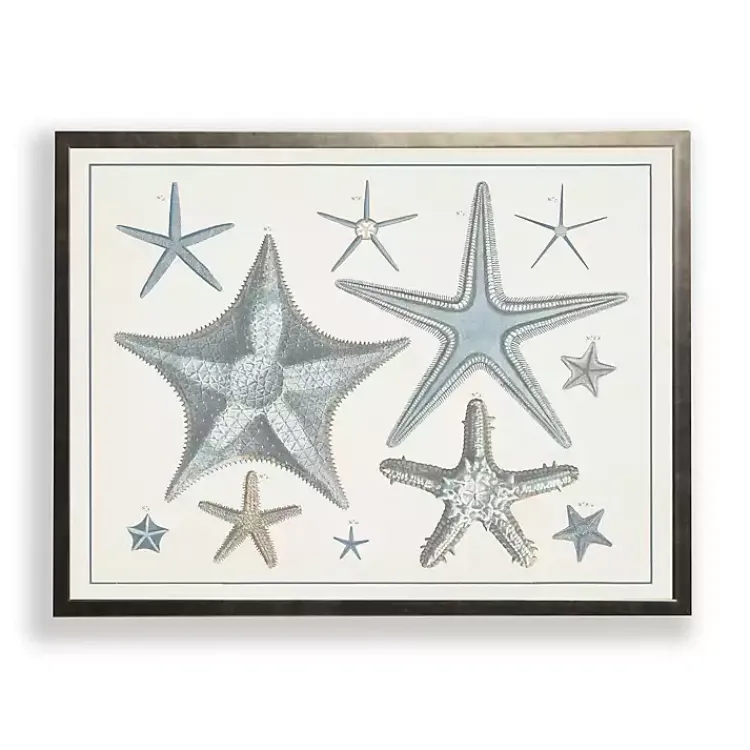 Framed Art-Kirklands Home Starfish Collage Bronze Framed Art Print