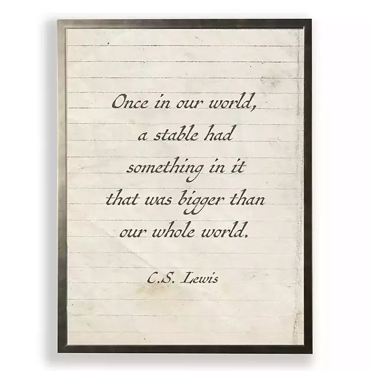 Wall Quotes & Signs-Kirklands Home A Stable Quote Wall Plaque White