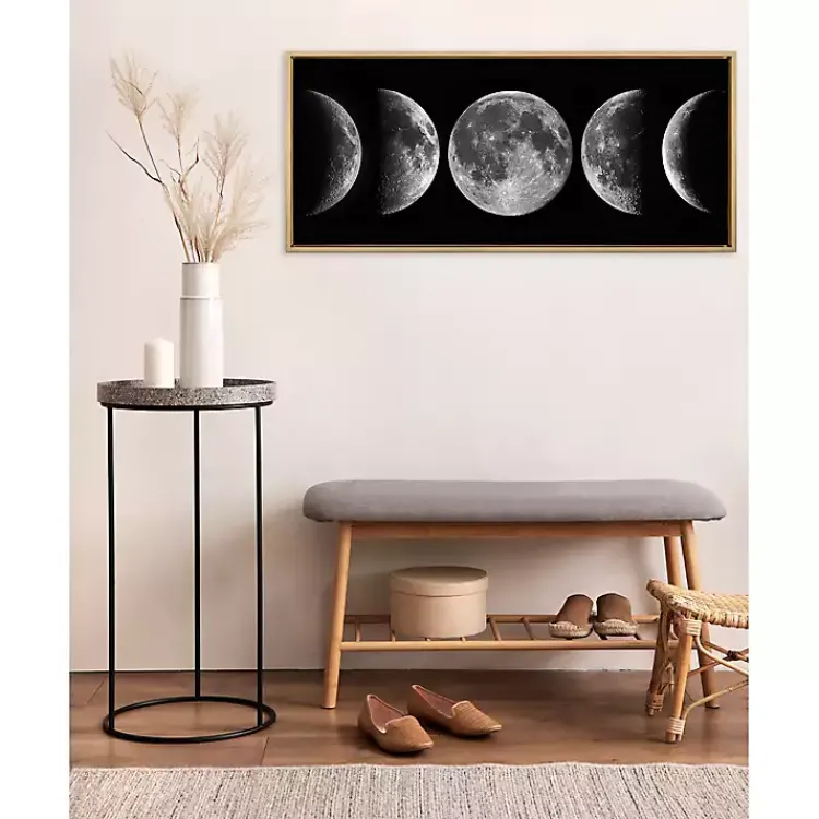 Canvas Art-Kirklands Home Phases of the Moon Framed Canvas Art Print