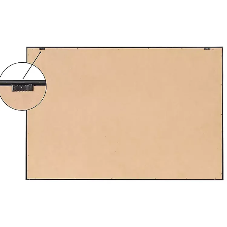 Canvas Art-Kirklands Home Black and White Snow Day Framed Canvas Art Print