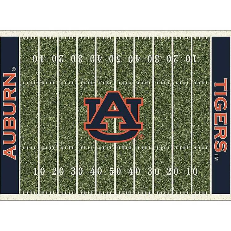 Area Rugs-Kirklands Home Auburn University Homefield Area Rug, 6x8