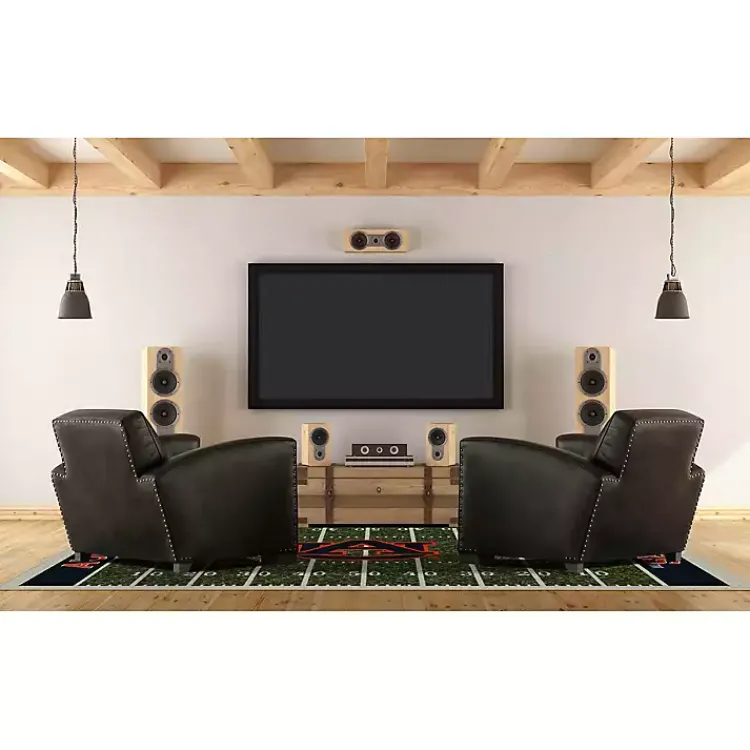 Area Rugs-Kirklands Home Auburn University Homefield Area Rug, 6x8