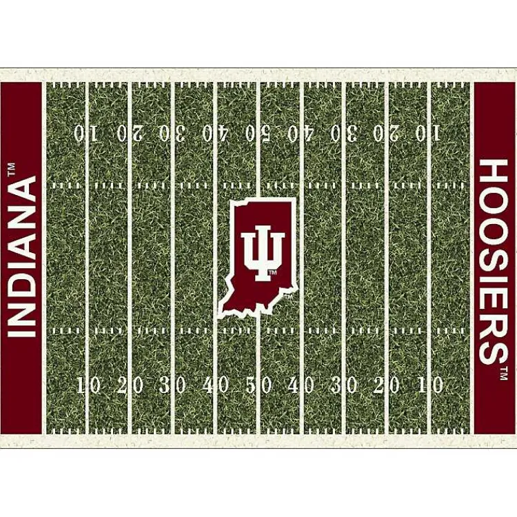 Area Rugs-Kirklands Home Indiana University Homefield Area Rug, 6x8