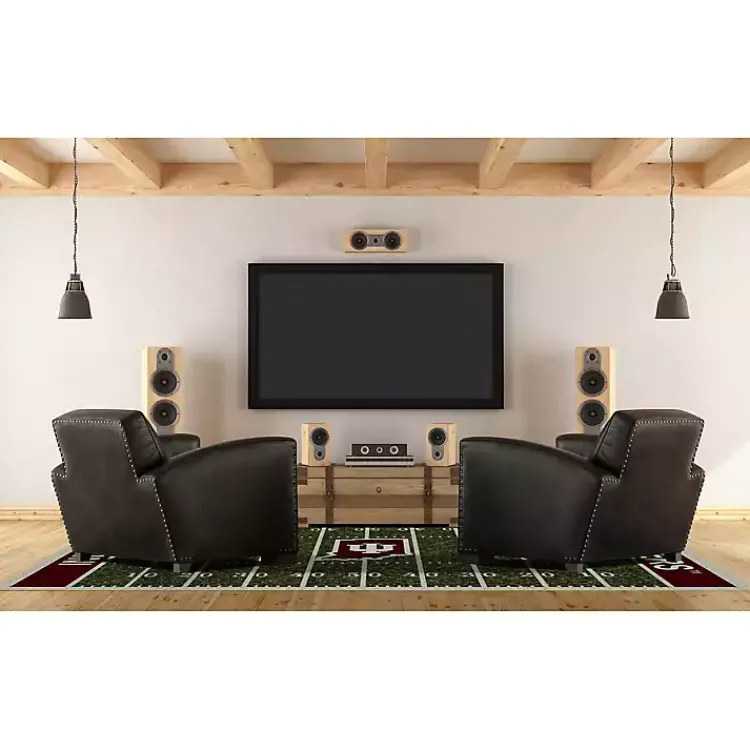 Area Rugs-Kirklands Home Indiana University Homefield Area Rug, 6x8