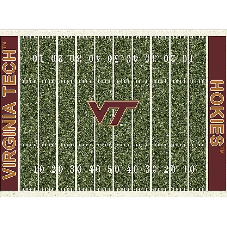 Area Rugs-Kirklands Home Virginia Tech Homefield Area Rug, 6x8