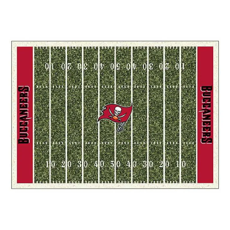 Area Rugs-Kirklands Home Tampa Bay Buccaneers Home Field Area Rug, 6x8