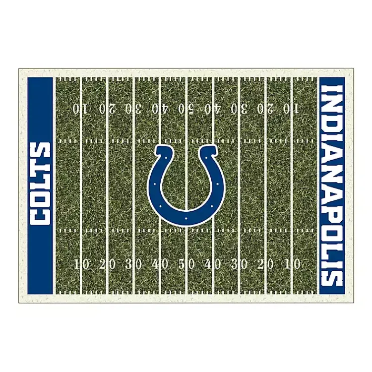 Area Rugs-Kirklands Home Indianapolis Colts Home Field Area Rug, 6x8 Blue