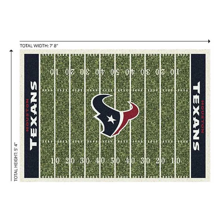 Area Rugs-Kirklands Home Houston Texans Home Field Area Rug, 6x8