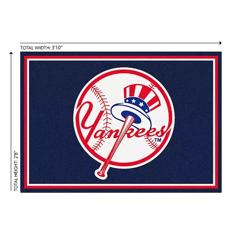 Area Rugs-Kirklands Home New York Yankees Spirit Rug, 3x4