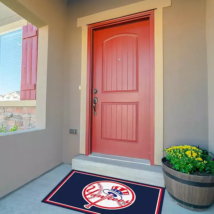 Area Rugs-Kirklands Home New York Yankees Spirit Rug, 3x4