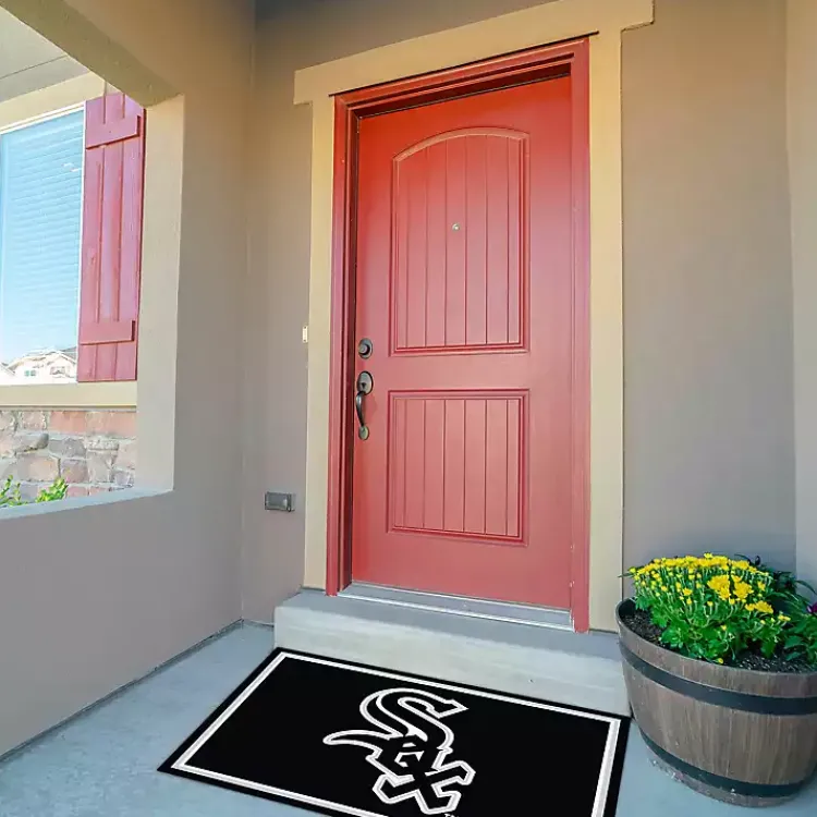 Area Rugs-Kirklands Home Chicago White Sox Spirit Rug, 3x4