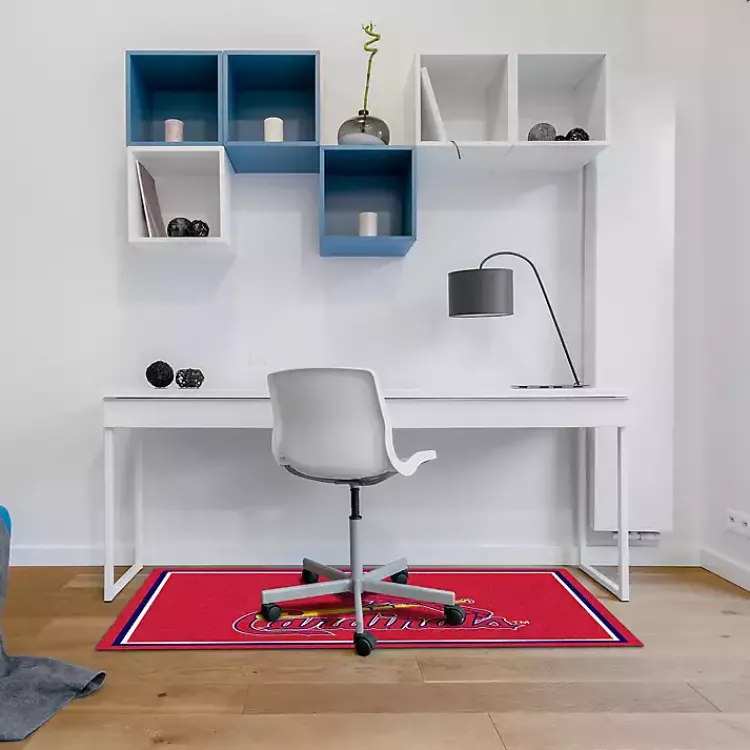 Area Rugs-Kirklands Home St. Louis Cardinals Spirit Rug, 3x4 Red