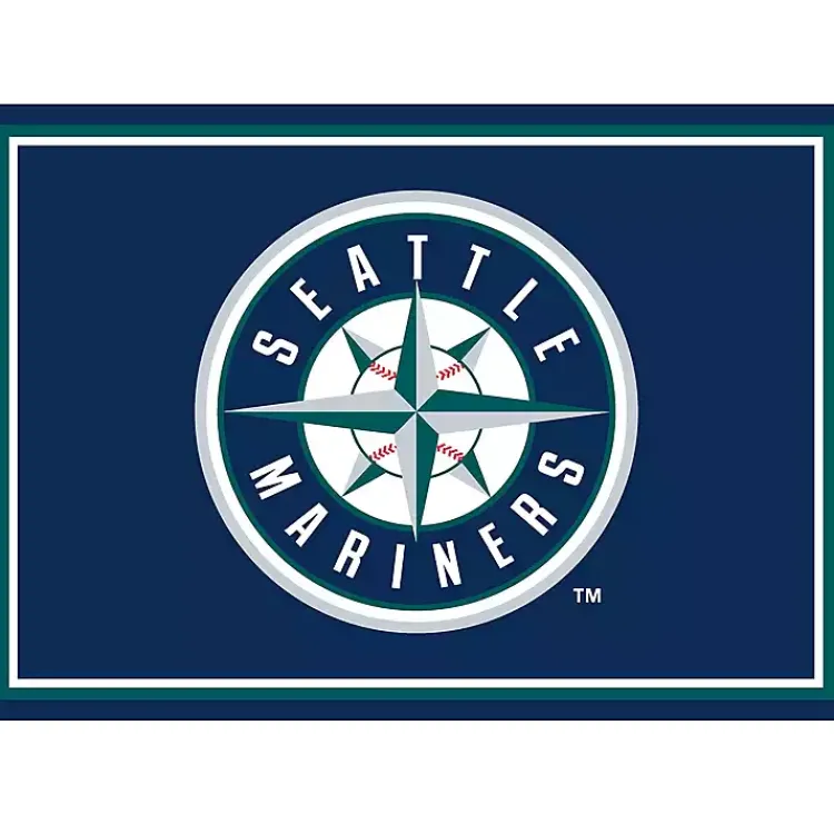 Area Rugs-Kirklands Home Seattle Mariners Spirit Rug, 3x4