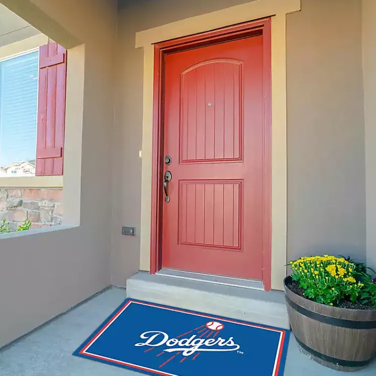 Area Rugs-Kirklands Home Los Angeles Dodgers Spirit Rug, 3x4
