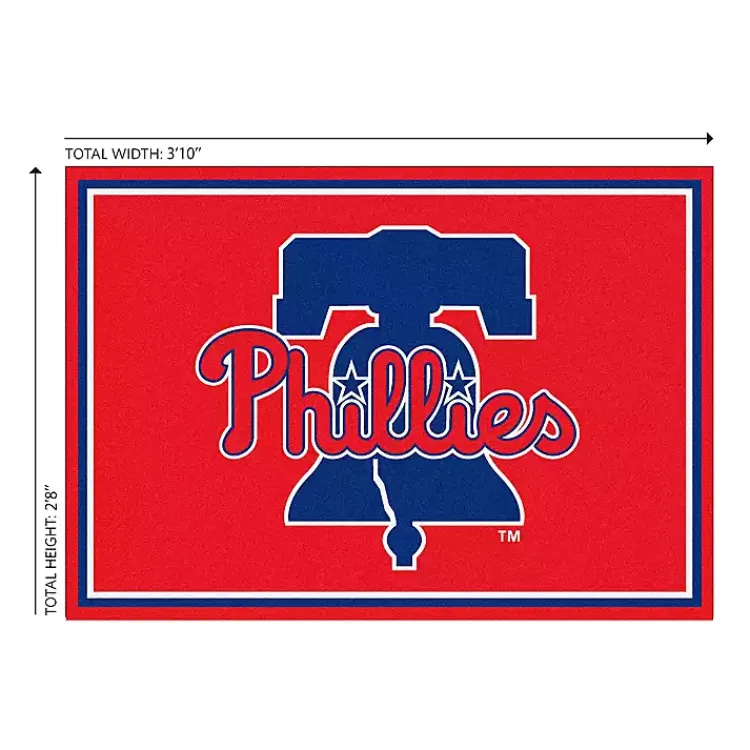 Area Rugs-Kirklands Home Philadelphia Phillies Spirit Rug, 3x4