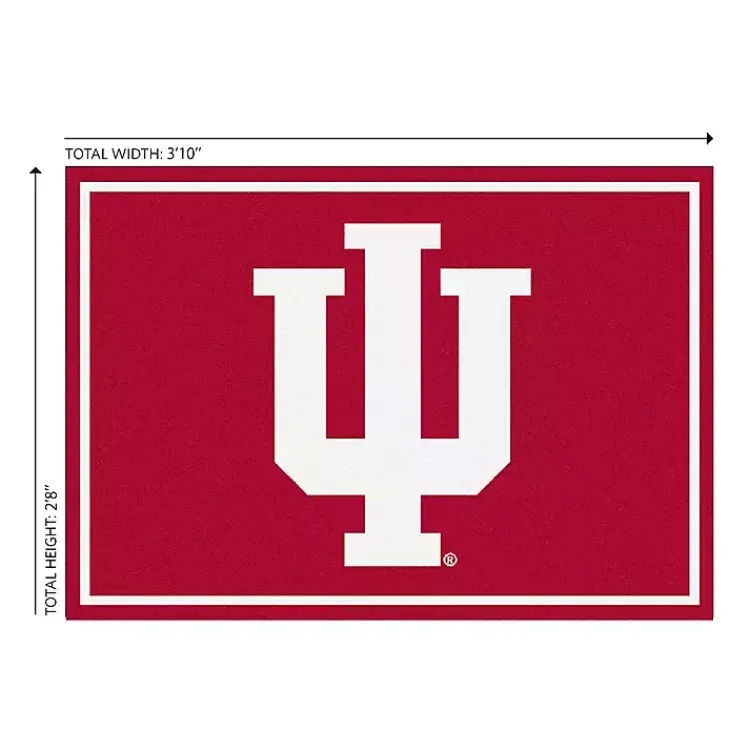 Area Rugs-Kirklands Home Indiana University Area Rug, 3x4