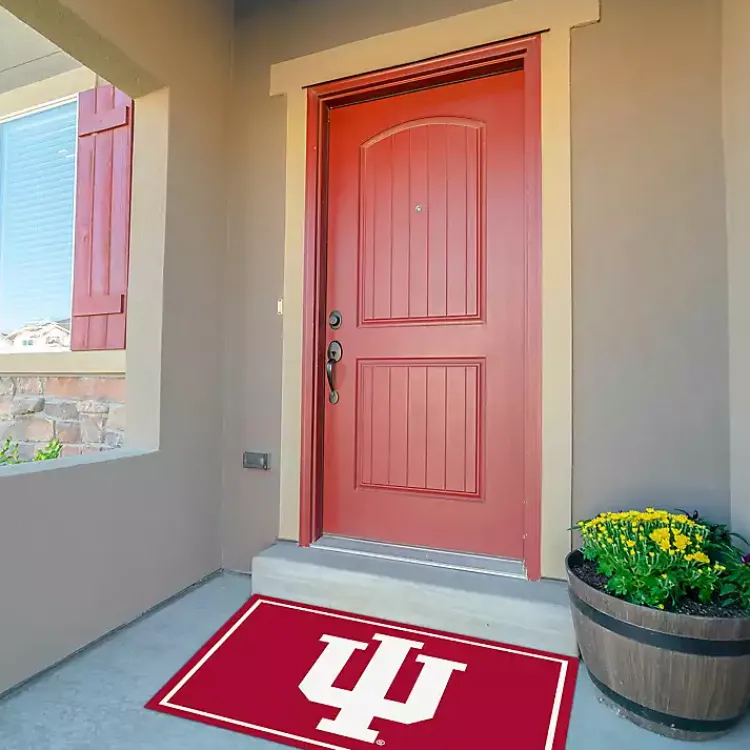 Area Rugs-Kirklands Home Indiana University Area Rug, 3x4