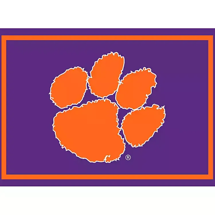 Area Rugs-Kirklands Home Clemson University Area Rug, 4x6