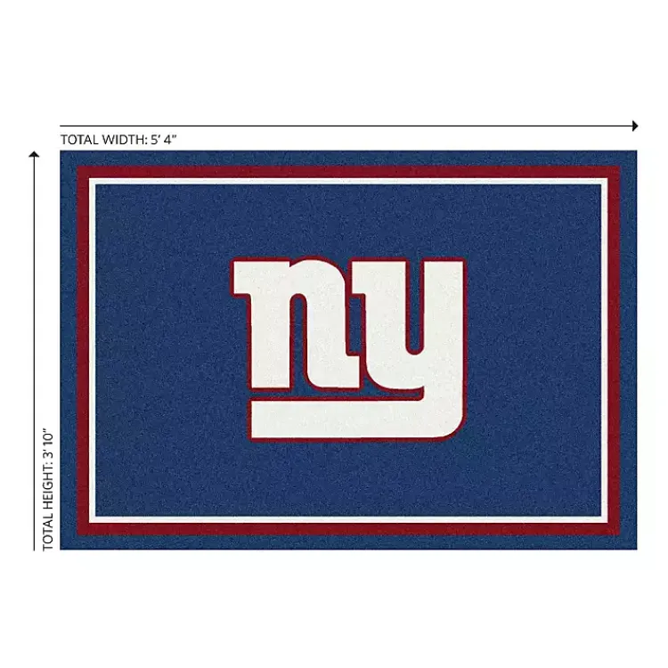 Area Rugs-Kirklands Home New York Giants Area Rug, 4x6 Blue