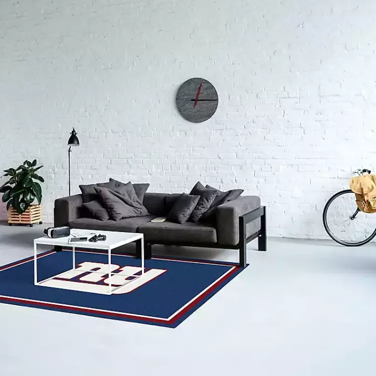 Area Rugs-Kirklands Home New York Giants Area Rug, 4x6 Blue
