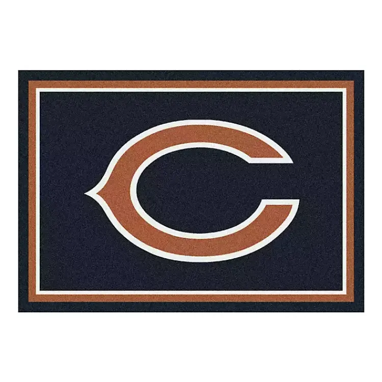 Area Rugs-Kirklands Home Chicago Bears Area Rug, 4x6