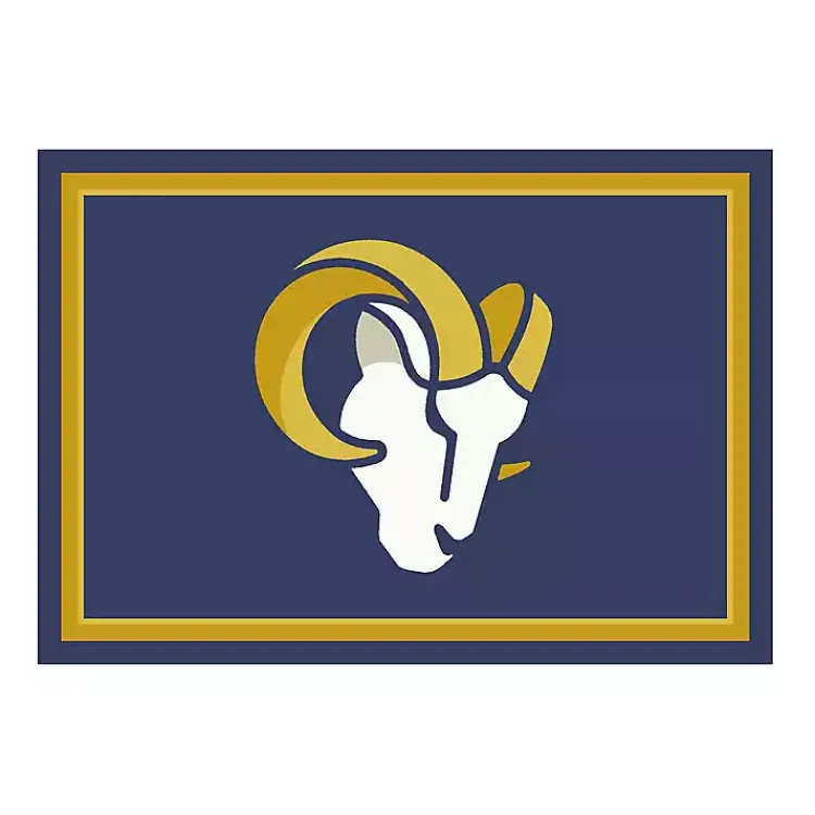 Area Rugs-Kirklands Home Los Angeles Rams Area Rug, 4x6