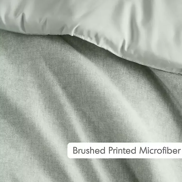 Comforters-Kirklands Home Chambray 2-pc. Twin/Twin XL Comforter Set Green