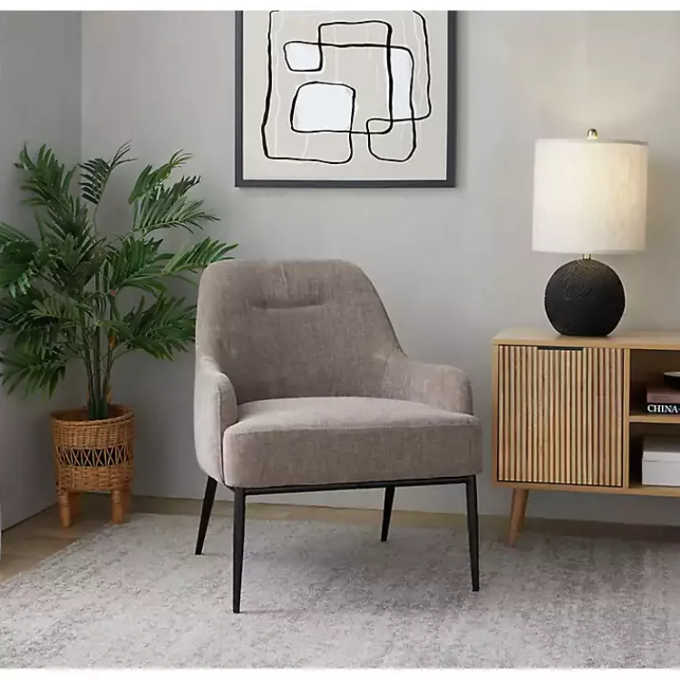 Table Lamps-Kirklands Home Matte Black Round Kona Table Lamps, Set of 2 Tan