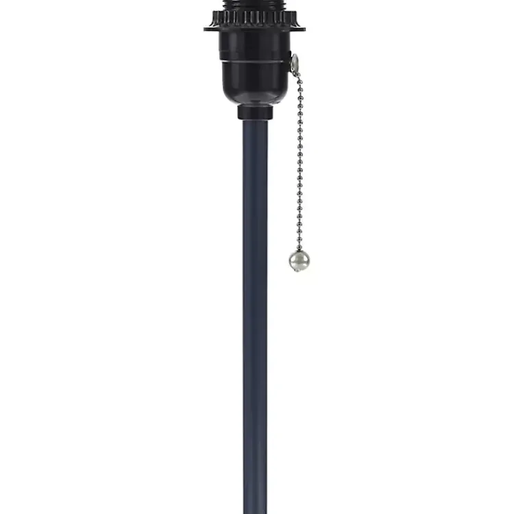 Table Lamps-Kirklands Home Sirocco Table Lamp with Rattan Shade Blue