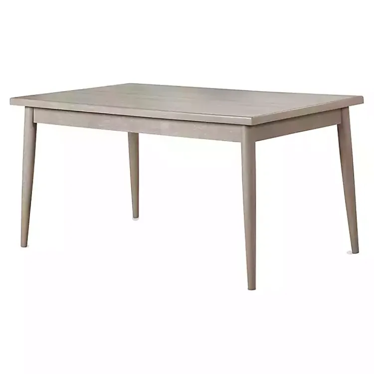 Dining Tables-Kirklands Home Wood Porter Modern Dining Table Gray