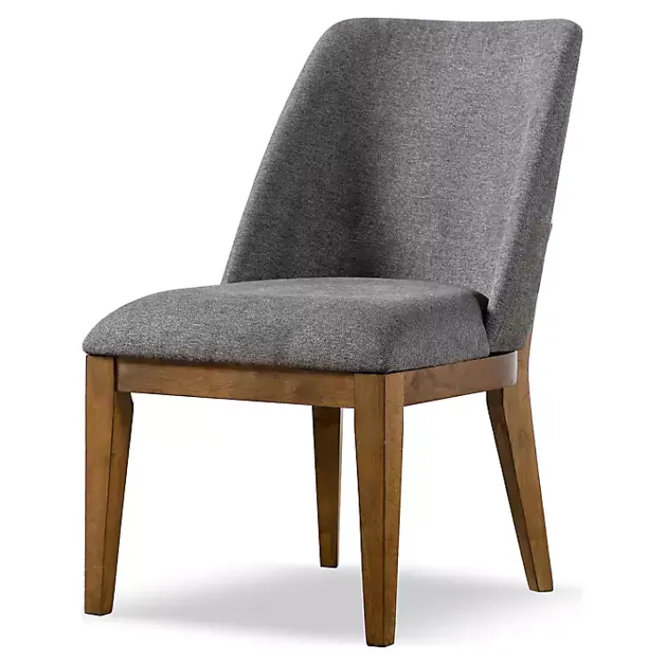 Dining Chairs-Kirklands Home Upholstered Cassie Dining Chairs, Set of 2 Gray