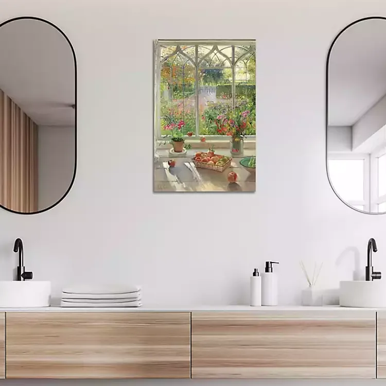 Canvas Art-Kirklands Home Autumn Fruit and Flowers Canvas Art Print Multicolor