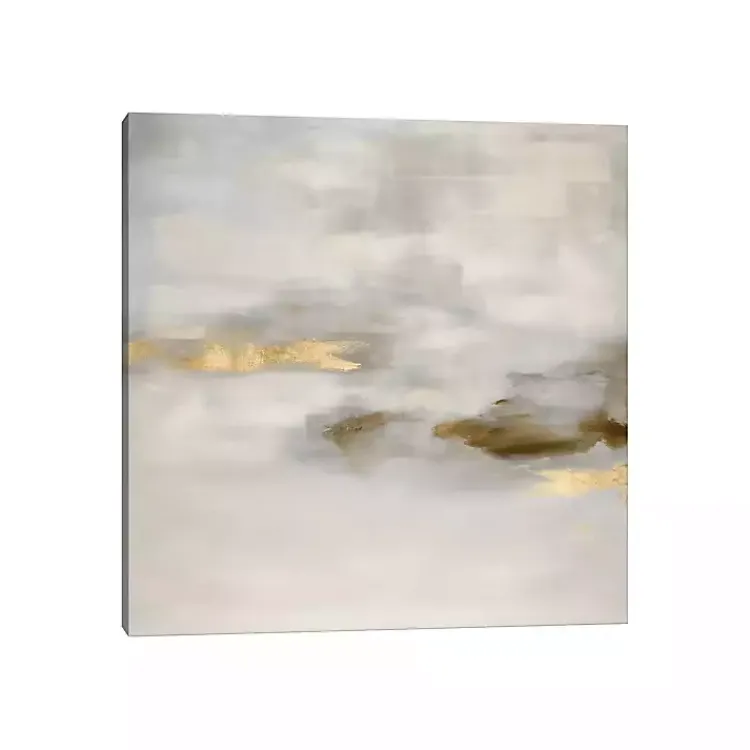 Canvas Art-Kirklands Home Gold Ethereal Fog Canvas Art Print